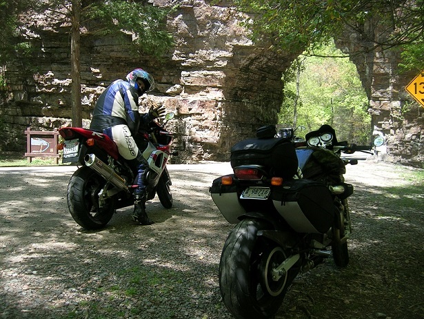 [At the Backbone Rock Tunnel near Shady Valley, TN.]